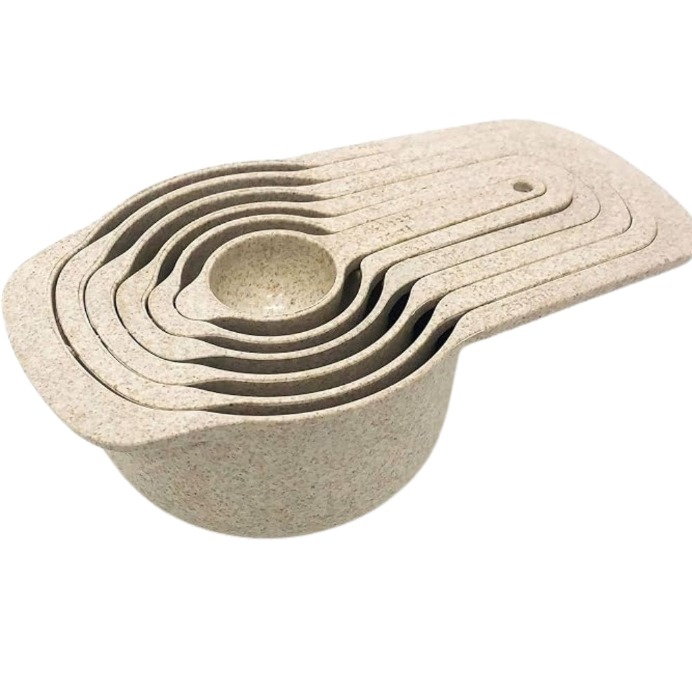 Starfrit - Ensemble tasse et cuillère à mesurer en fibre de paille de blé Gourmet ECO