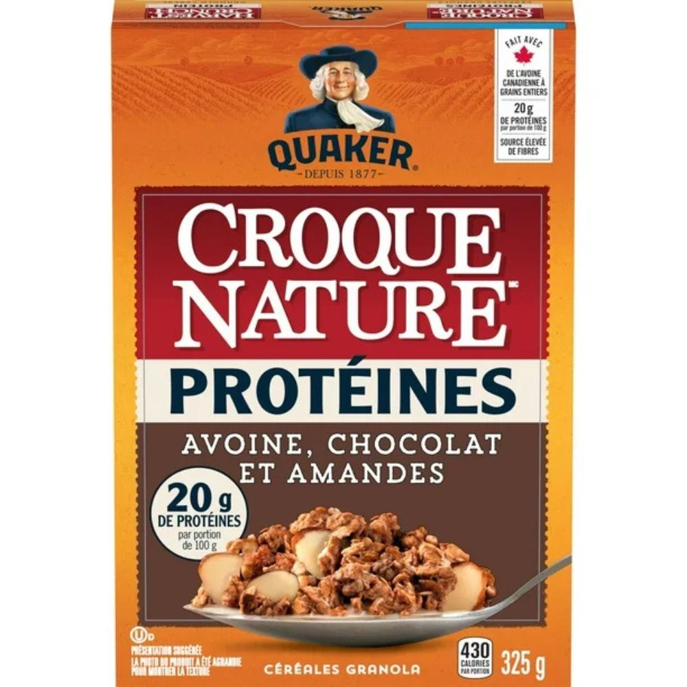 Quaker - Chocolate and almond granola bar