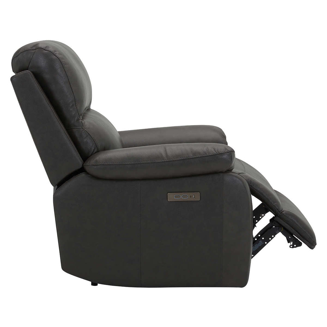 Gilman Creek Top Grain Leather Power Recliner