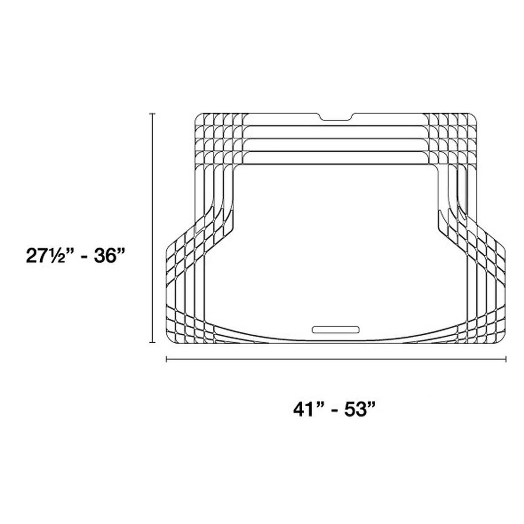 WeatherTech - Trim-To-Fit Trunk Mat