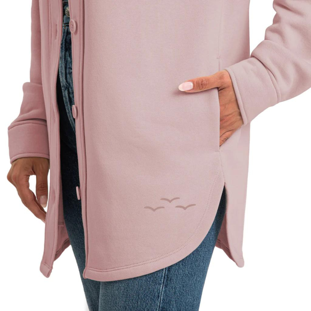 Lazypants - Women's 'Shacket' Fleece Jacket