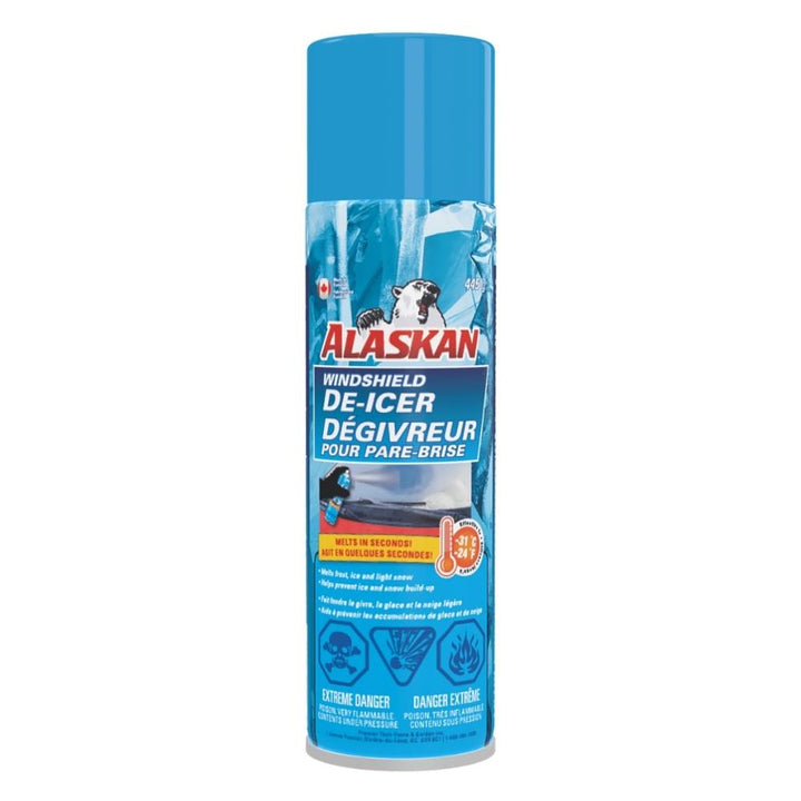Alaskan Windshield De-Icer Aerosol