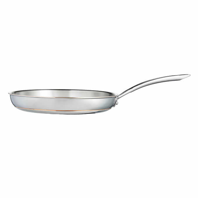 Kirkland Signature 10-Piece 5-Ply Stainless Steel Cookware Set