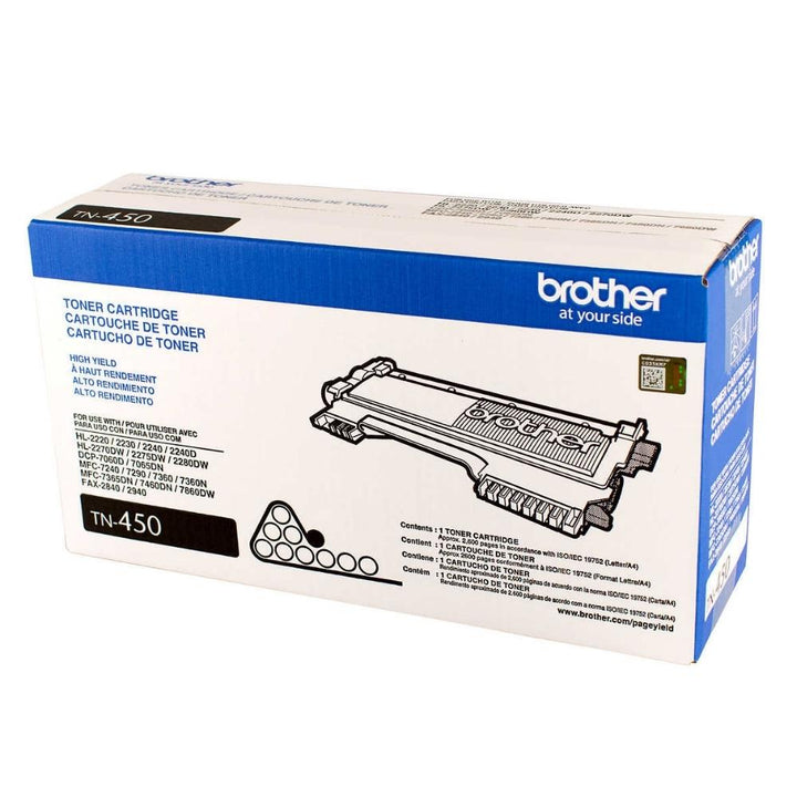 Brother TN450 Toner Cartridge - 3-Pack