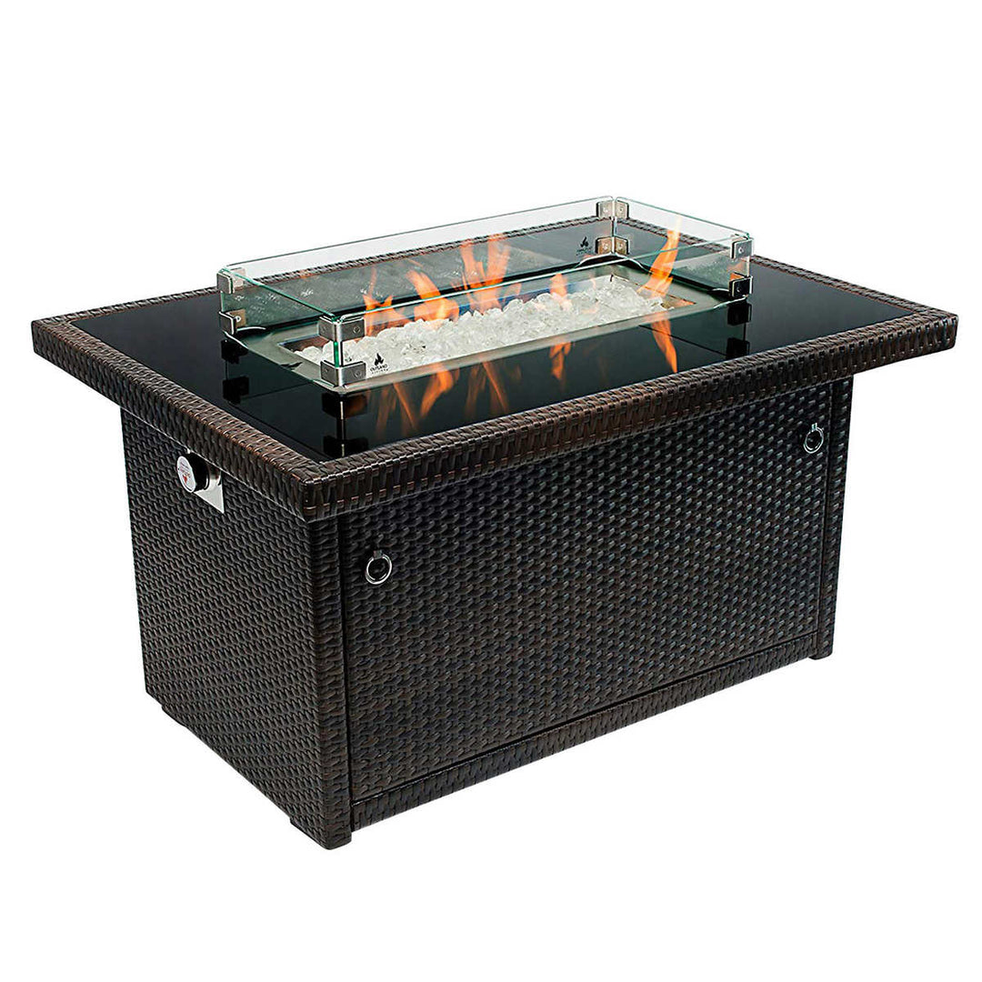 Outland 2-Piece Fire Table Wind Guard