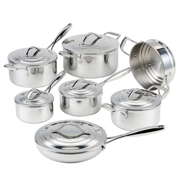 Lagostina 13-Piece Commercial-Grade Cookware Set