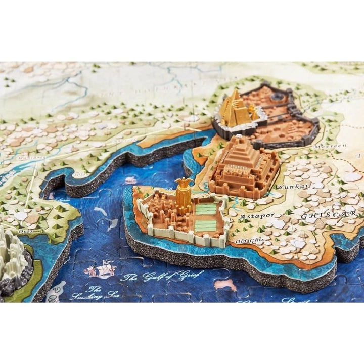 Game of Thrones 4D Puzzle of Westeros and Essos