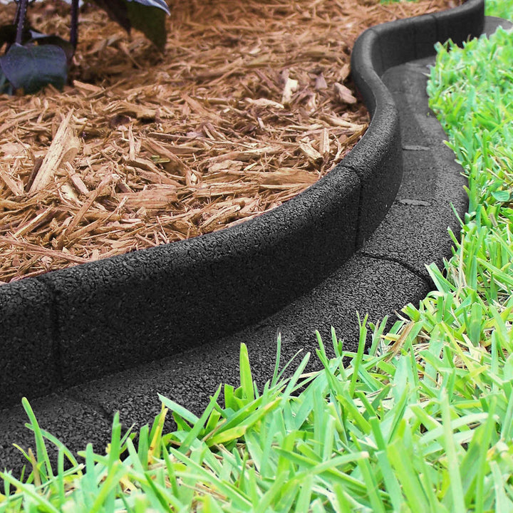 Technoflex - Set of 4 garden borders of 1.2 m (4 ft)