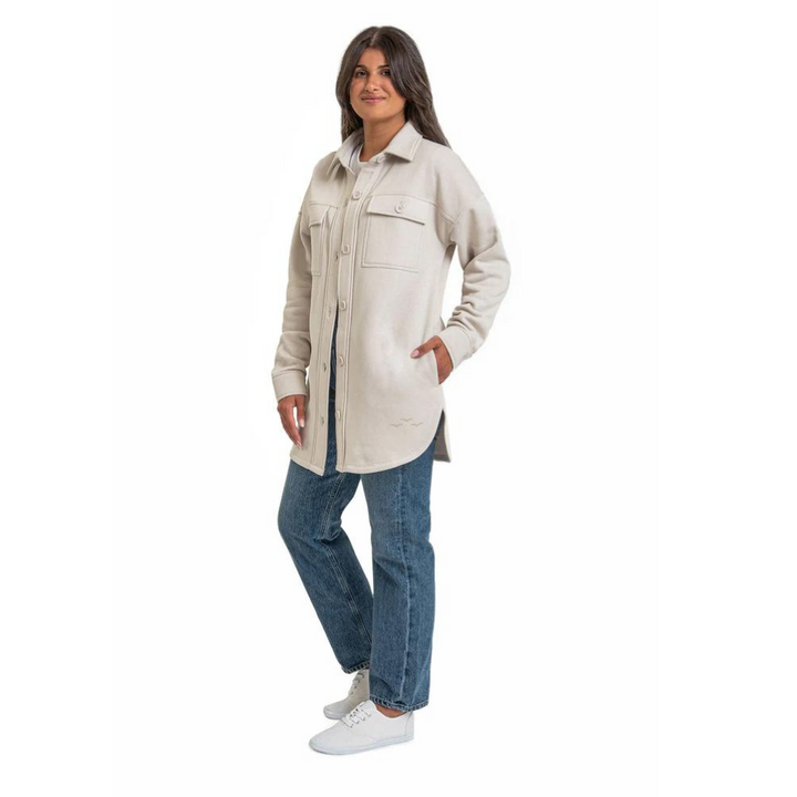 Lazypants - Women's 'Shacket' Fleece Jacket