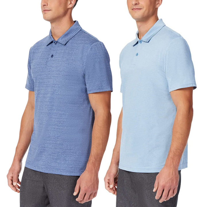 32 Degrees Men's Breathable Polo, 2-pk of 2