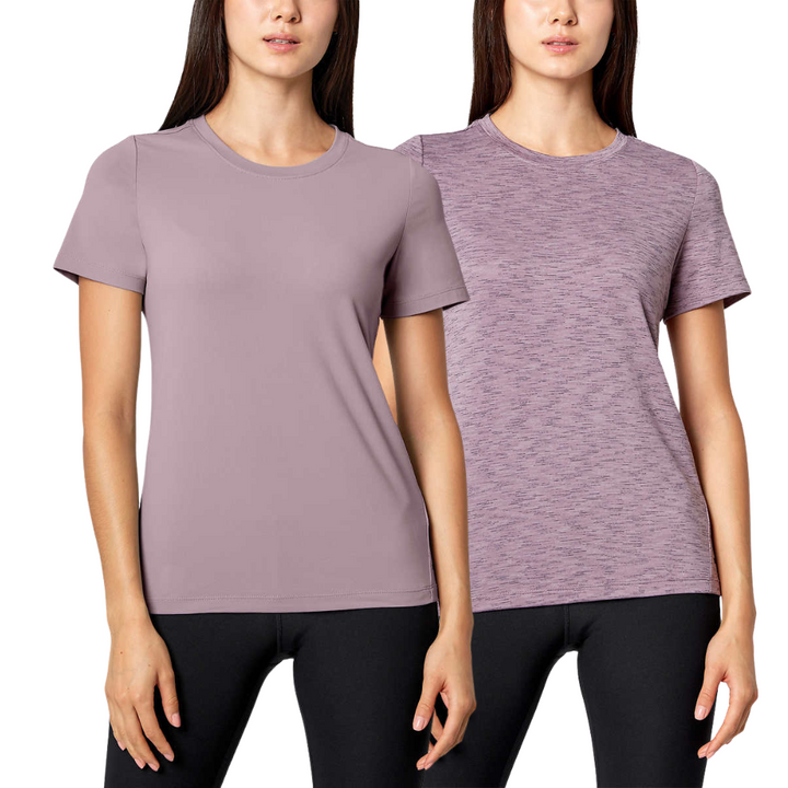 Mondetta Women's Sport T-Shirt Set, 2-Pack
