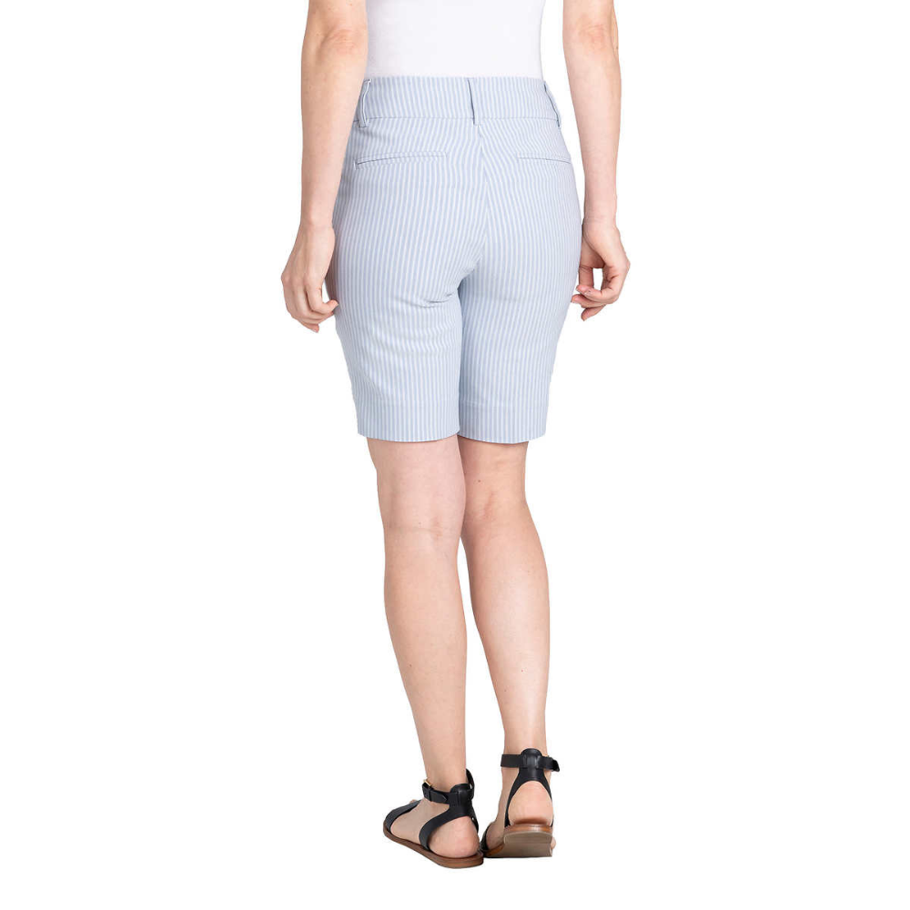 Hilary Radley Pull-On Bermuda Shorts