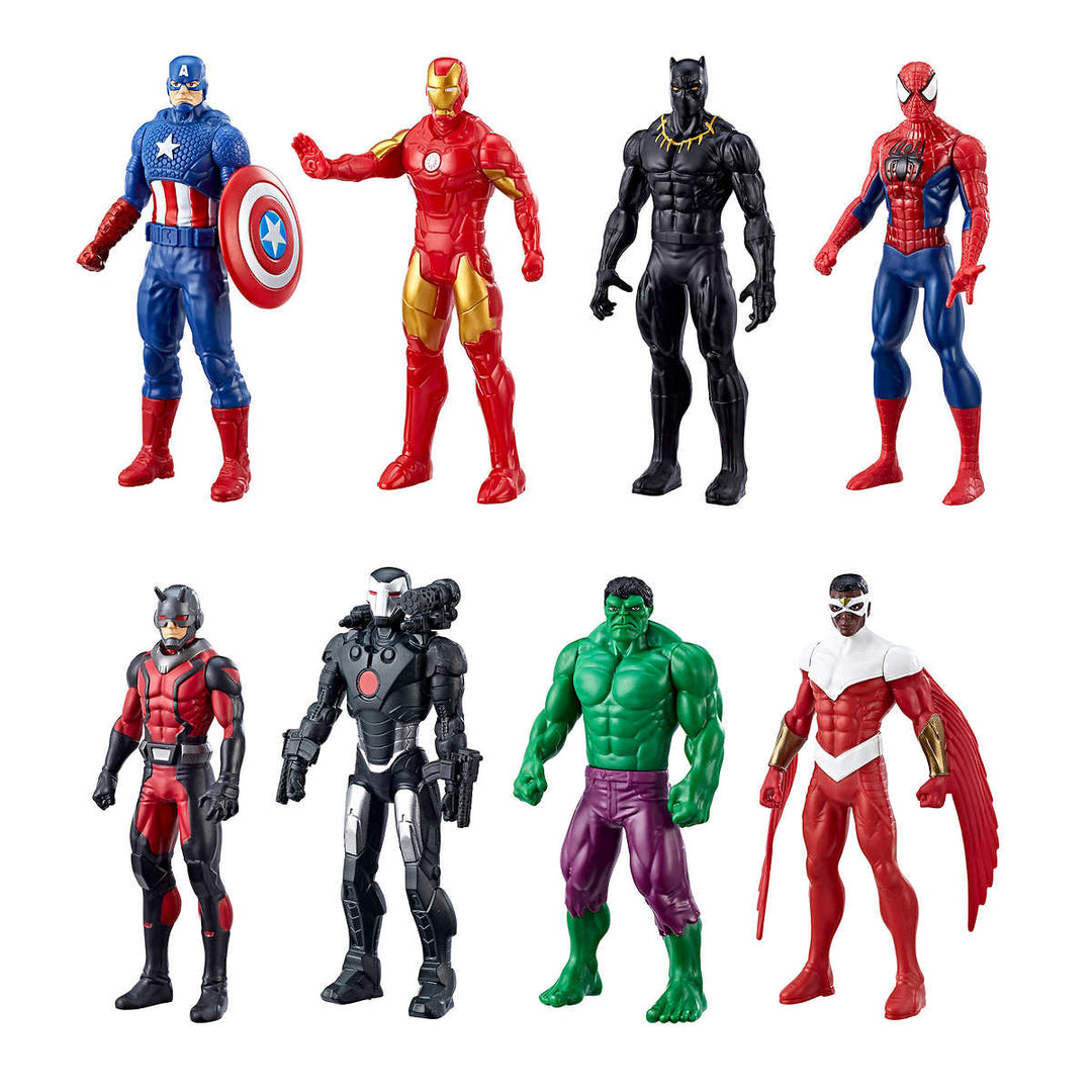 Marvel - Ensemble de 8 figurines Protecteurs suprêmes