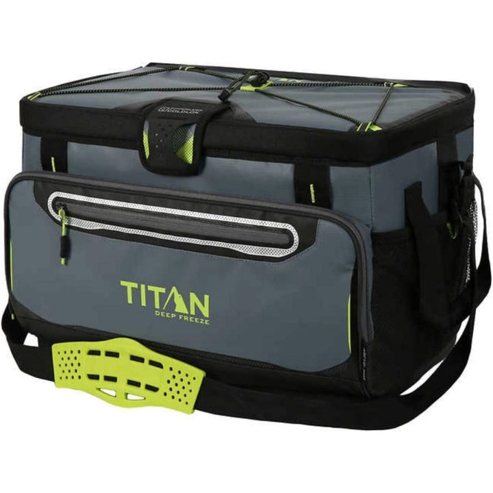 Titan - Glacière sans fermeture à glissière Deep Freeze de 48 canettes