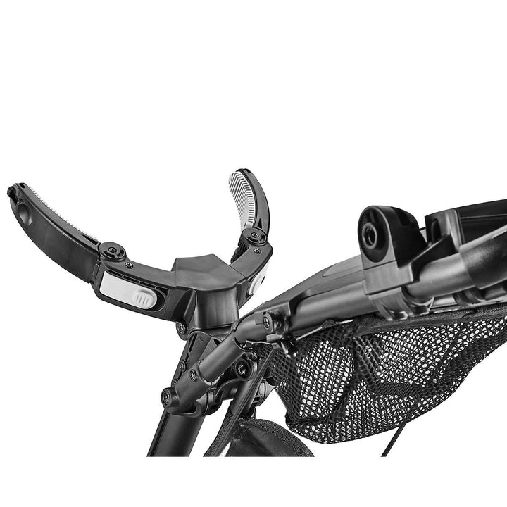 CaddyTek - 3 Wheel Golf Cart with Swivel Front Wheel 