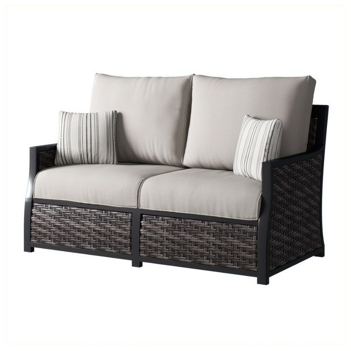 OVE - Outdoor set with “Barcelona” fire pit table