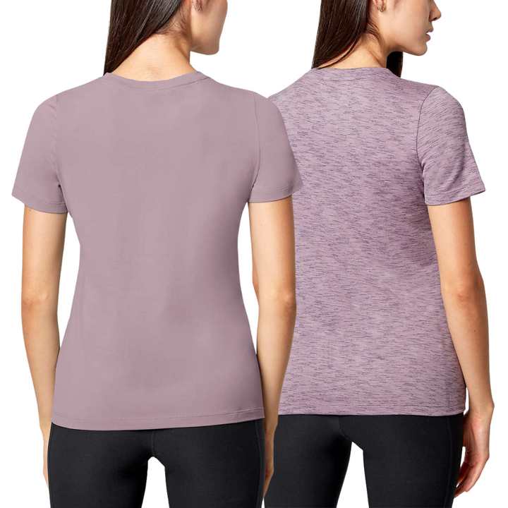 Mondetta Women's Sport T-Shirt Set, 2-Pack
