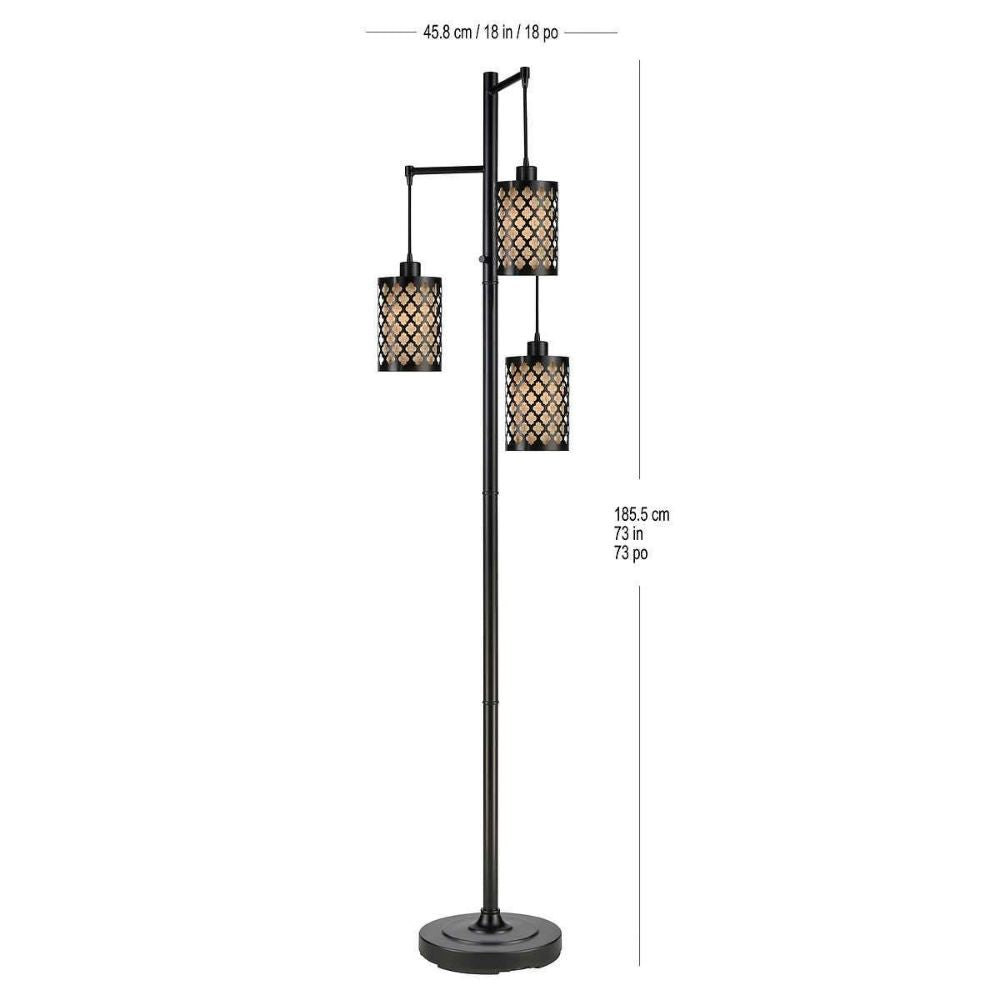 Bridgeport Designs Artemis 3-Light Floor Lamp