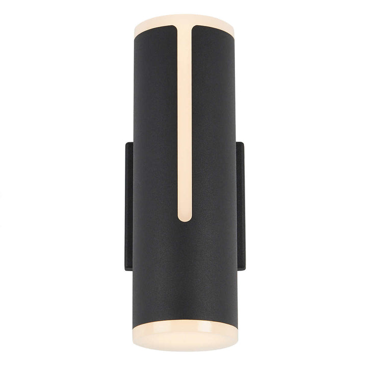 Artika - Linea black LED outdoor wall light