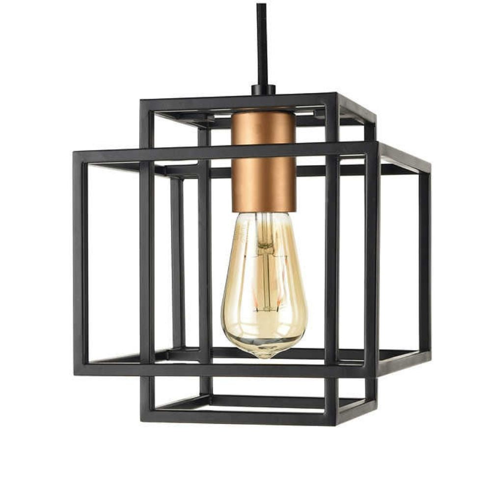 Dual Square 3-Light Floor Lamp