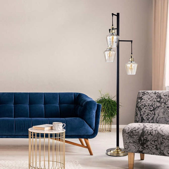 Basia 3-Light Floor Lamp