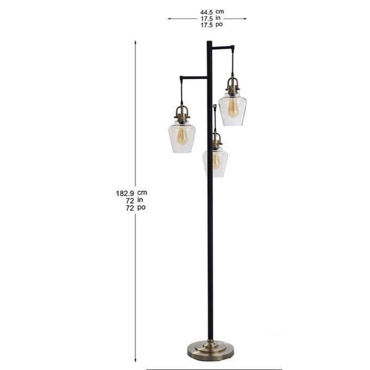 Basia 3-Light Floor Lamp