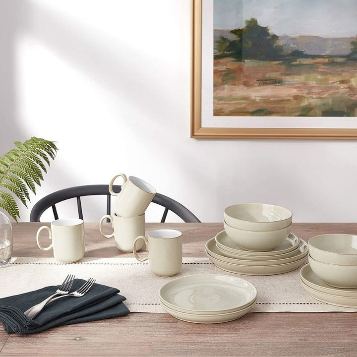 Denby 16-Piece Linen Dinnerware Set