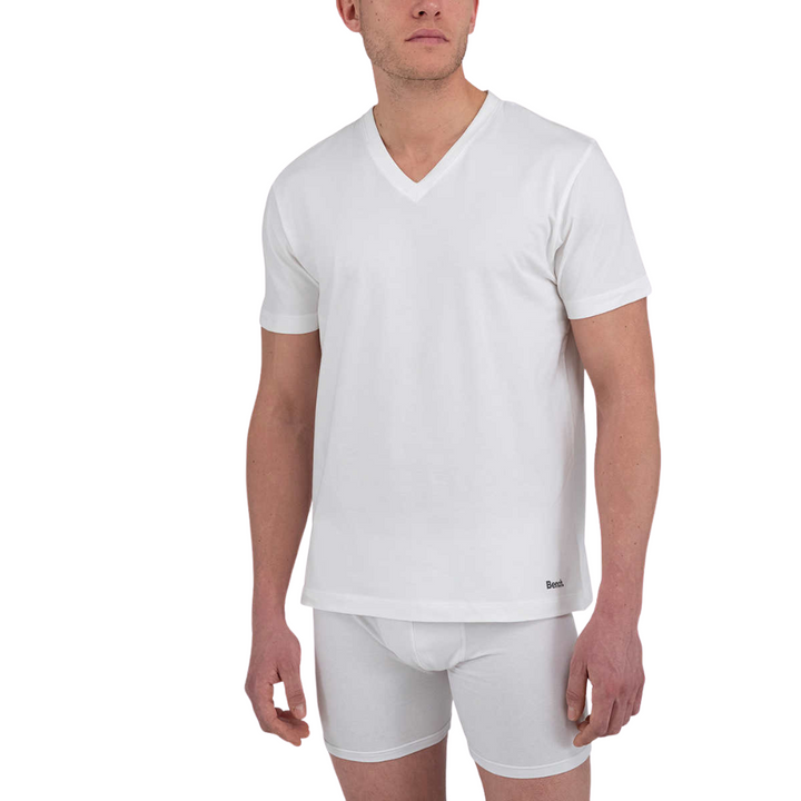 Bench - Men's V-Neck T-Shirt, 4-Pack