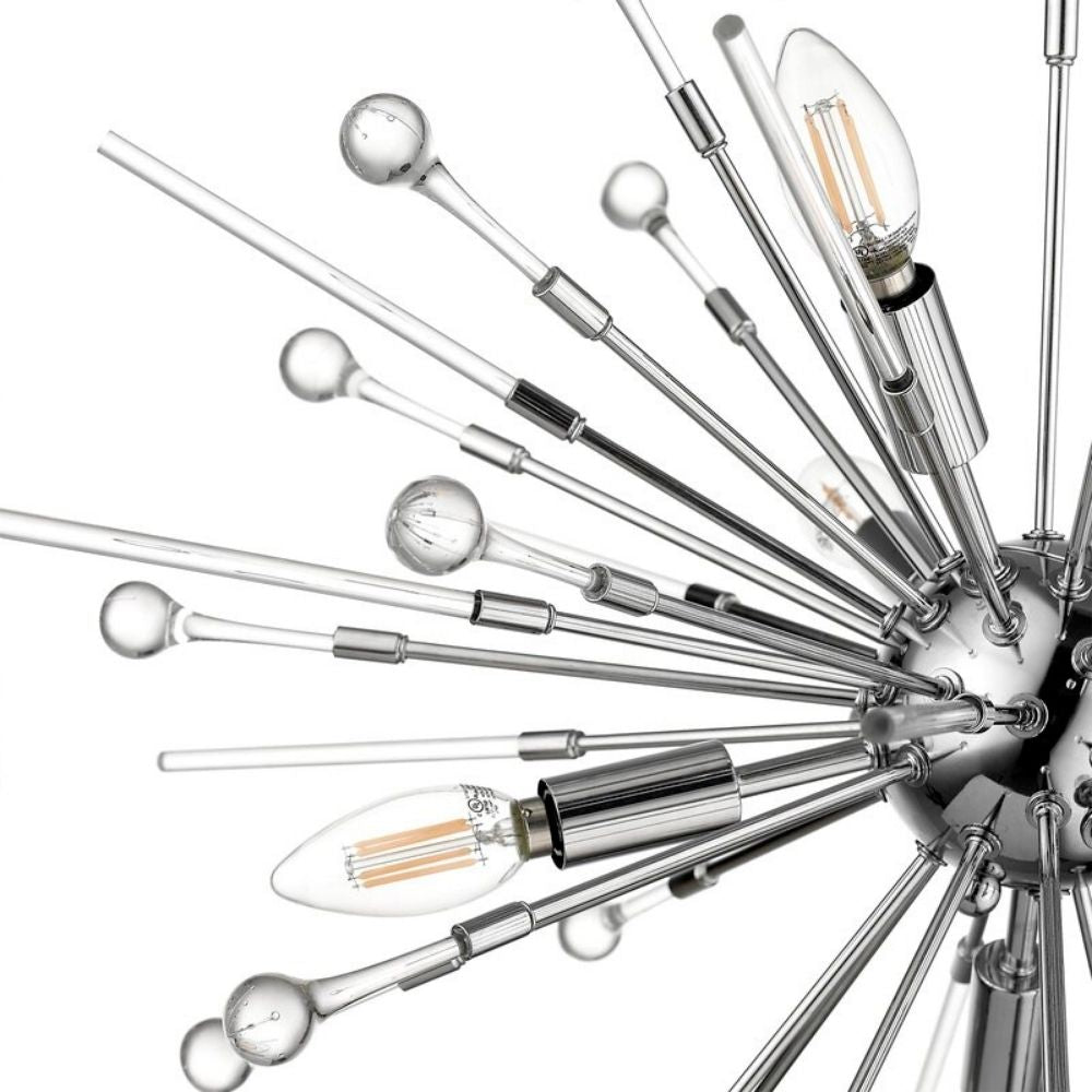 OVE LED Chandelier - Chrome