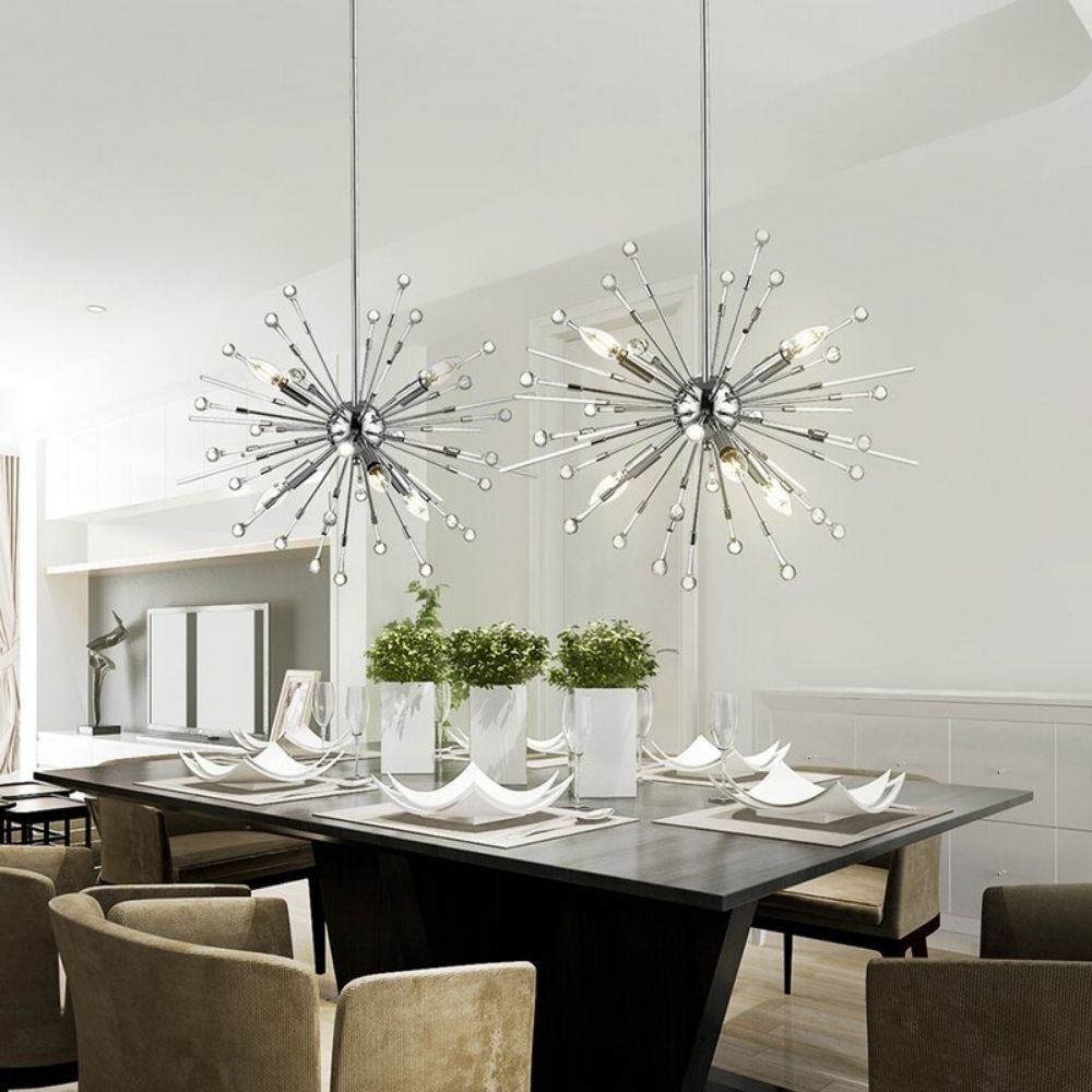 OVE LED Chandelier - Chrome