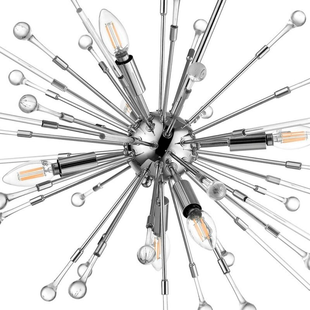 OVE LED Chandelier - Chrome