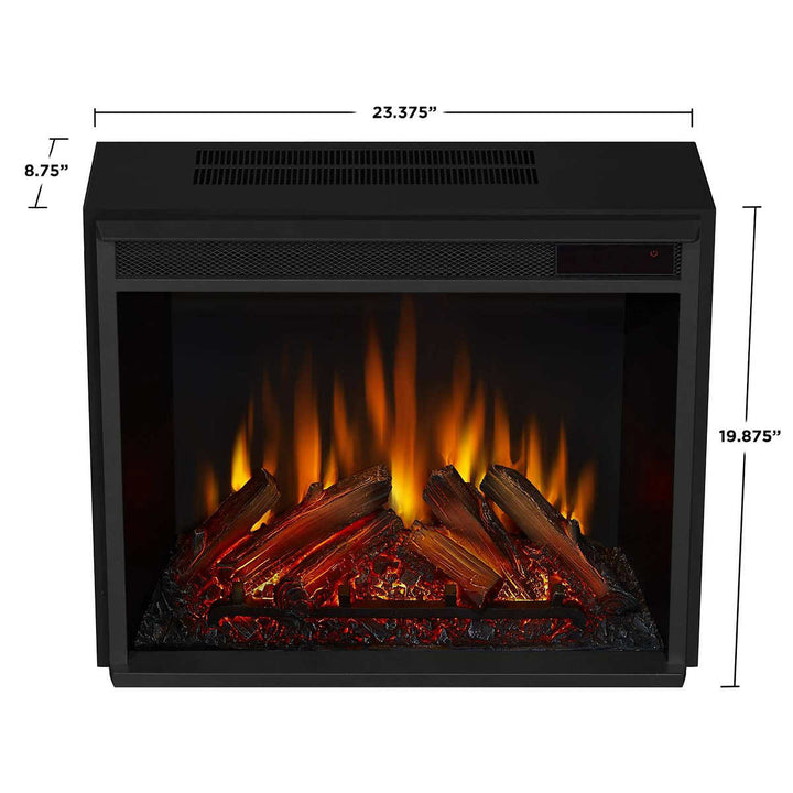 Real Flame - Silverton White Mantel Electric Fireplace