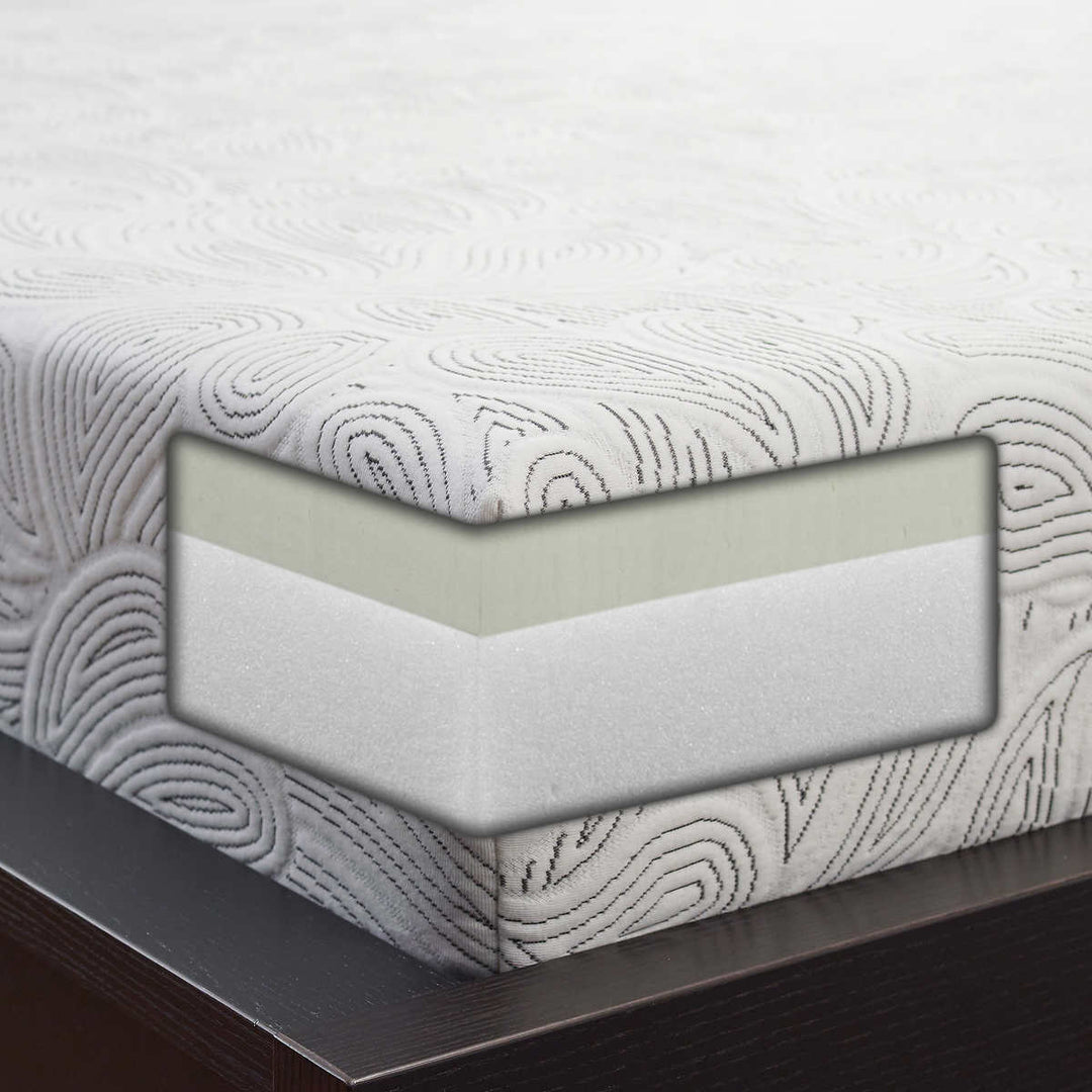 Comfort Tech - 8" IsoTonic Memory Foam Mattress