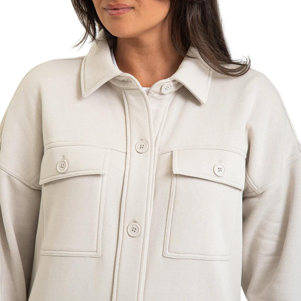 Lazypants - Women's 'Shacket' Fleece Jacket