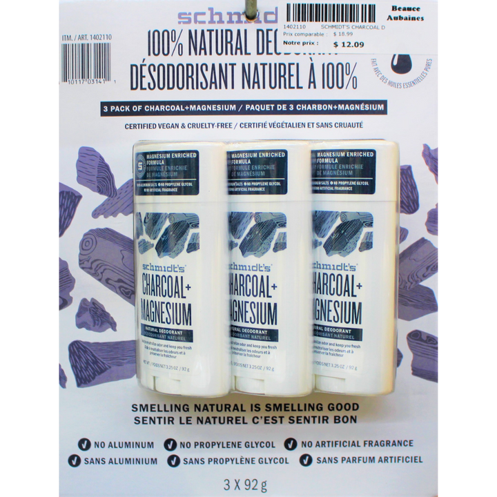 Schmidt's Charcoal & Magnesium