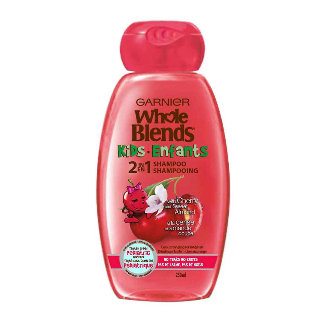 Garnier Whole Blends - Hypoallergenic 2-in-1 Kids Shampoo, 3 x 250 mL
