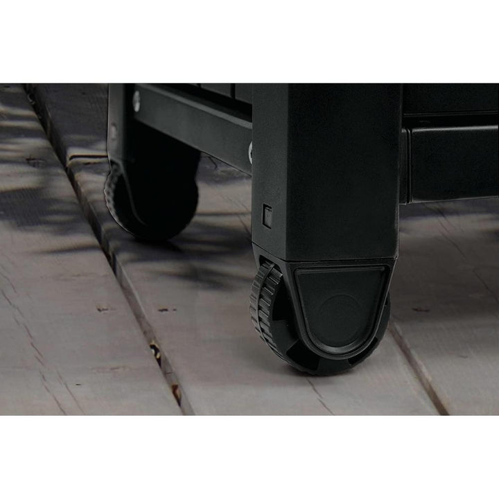 Keter - Barbecue storage table with metal top 