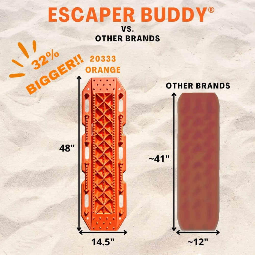 Maxsa Innovations Escaper Buddy Traction Mats - 2-Pack