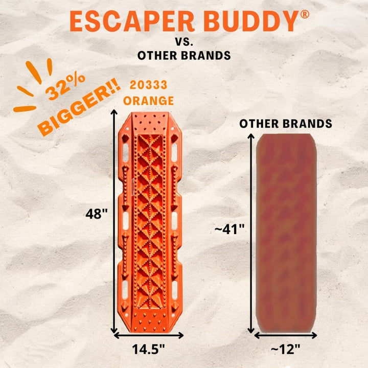 Maxsa Innovations Escaper Buddy Traction Mats - 2-Pack