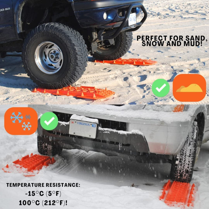 Maxsa Innovations Escaper Buddy Traction Mats - 2-Pack
