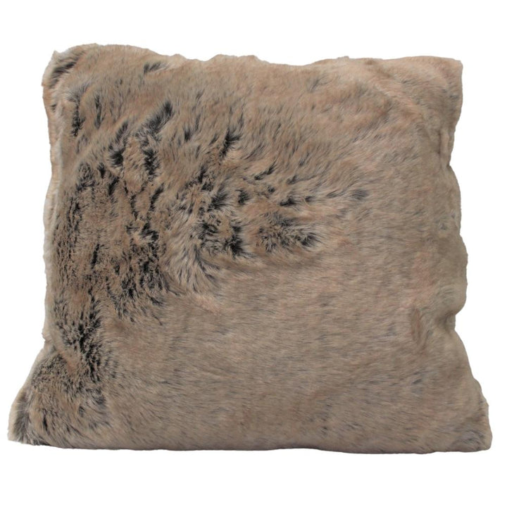 Couture Faux Fur Throw Pillow