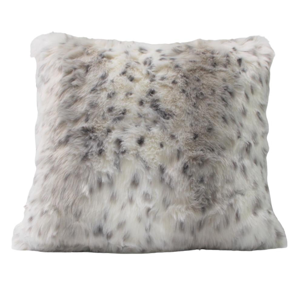 Couture Faux Fur Throw Pillow