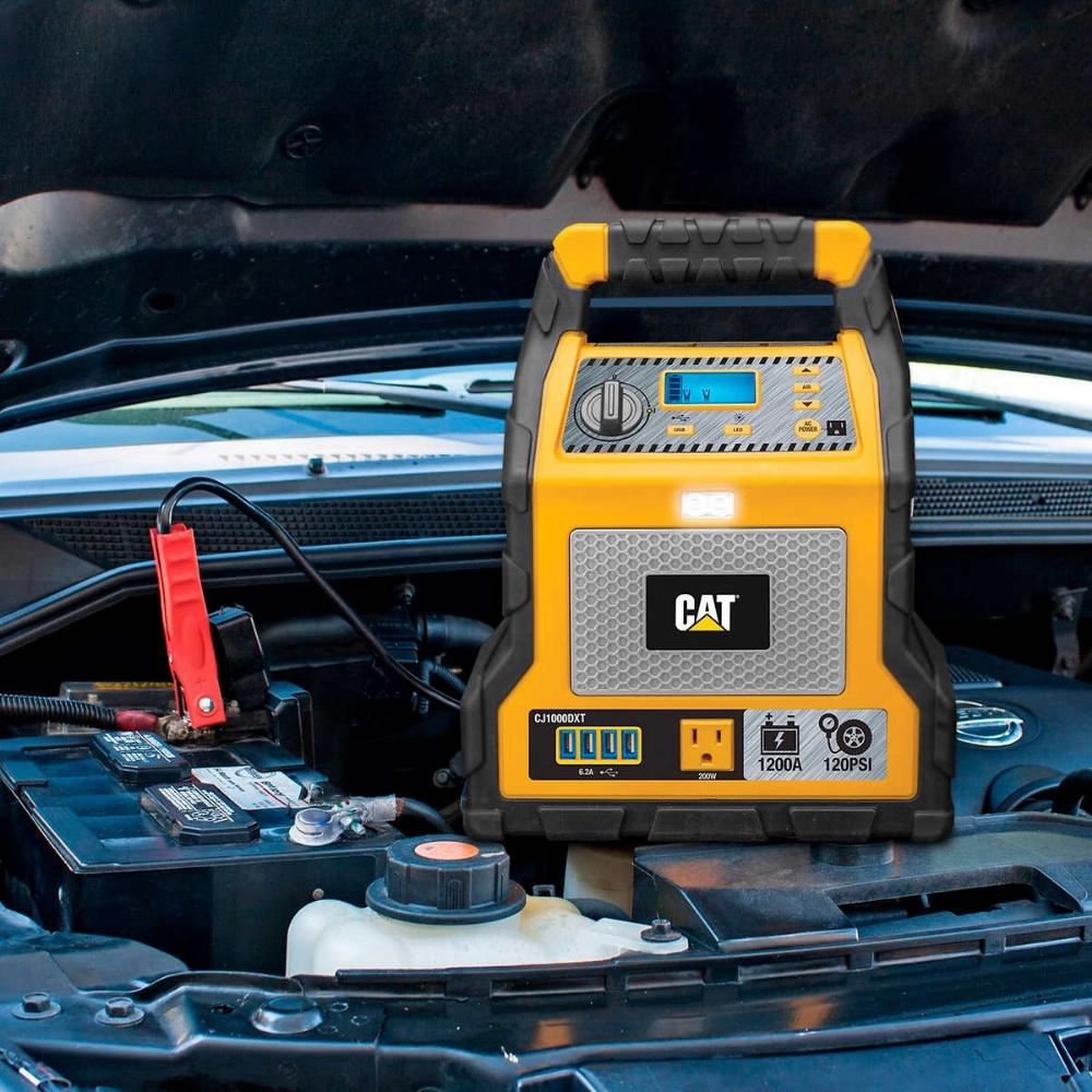 CAT 3-in-1 Power Station, 1000A with Jump Starter and Compressor