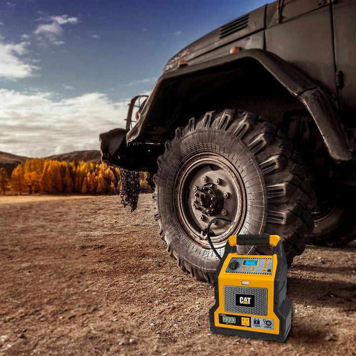 CAT 3-in-1 Power Station, 1000A with Jump Starter and Compressor