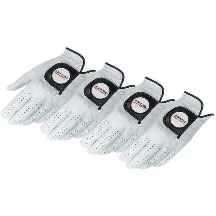 Kirkland Signature Leather Golf Gloves - 4-Pack