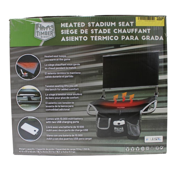 Timber Ridge - Heated Stadium Seat