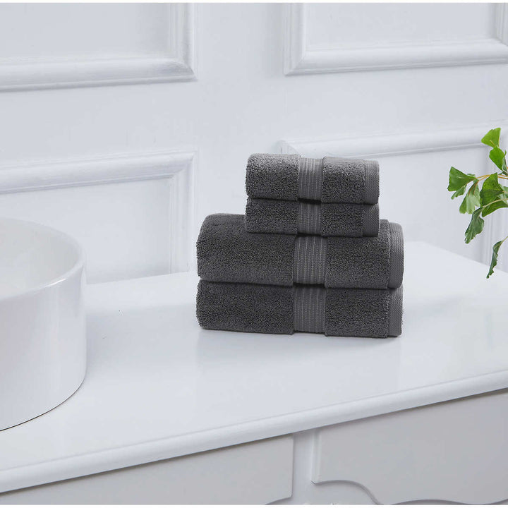 Calvin Klein Hand Towels and Washcloths, 4 Count
