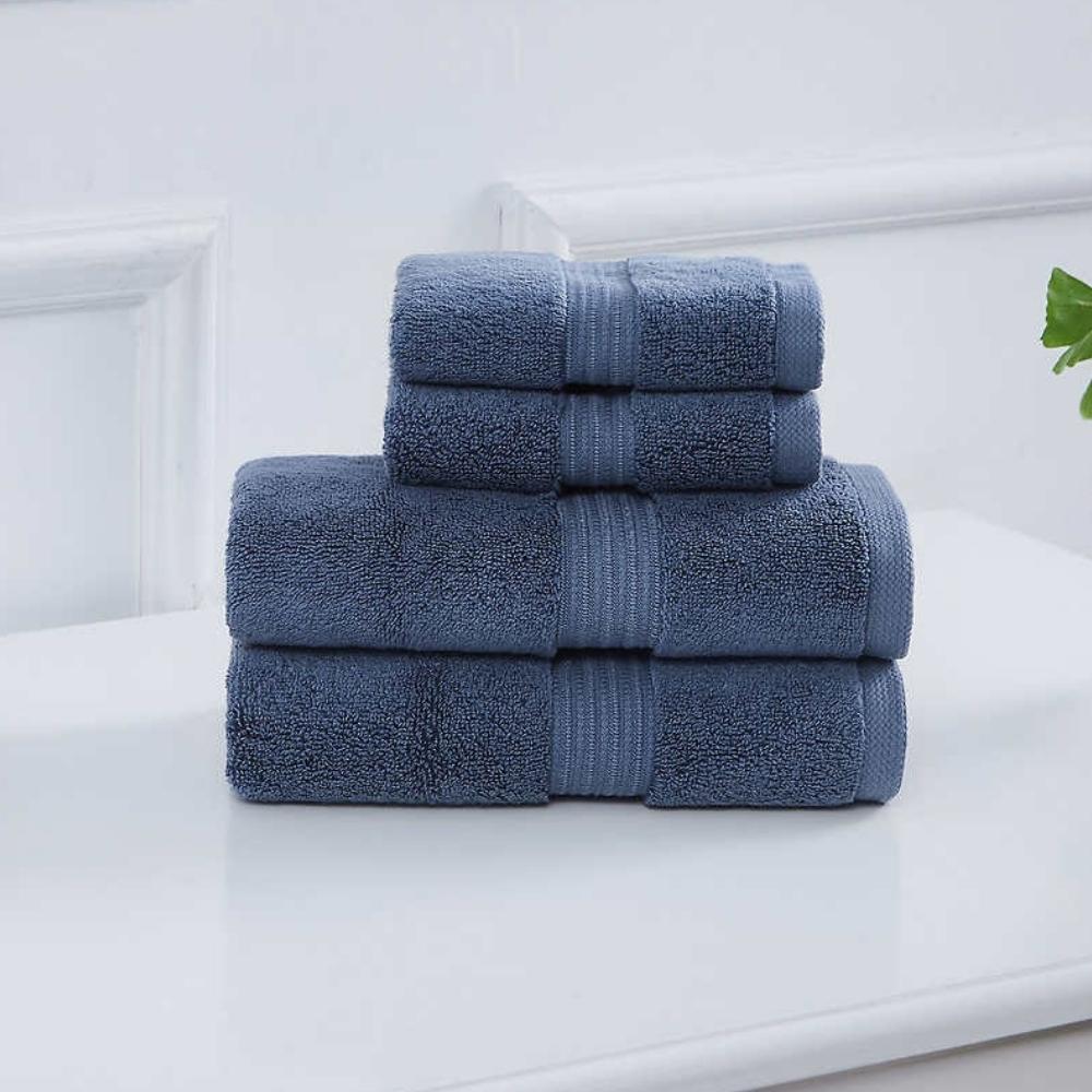 Calvin Klein Hand Towels and Washcloths, 4 Count