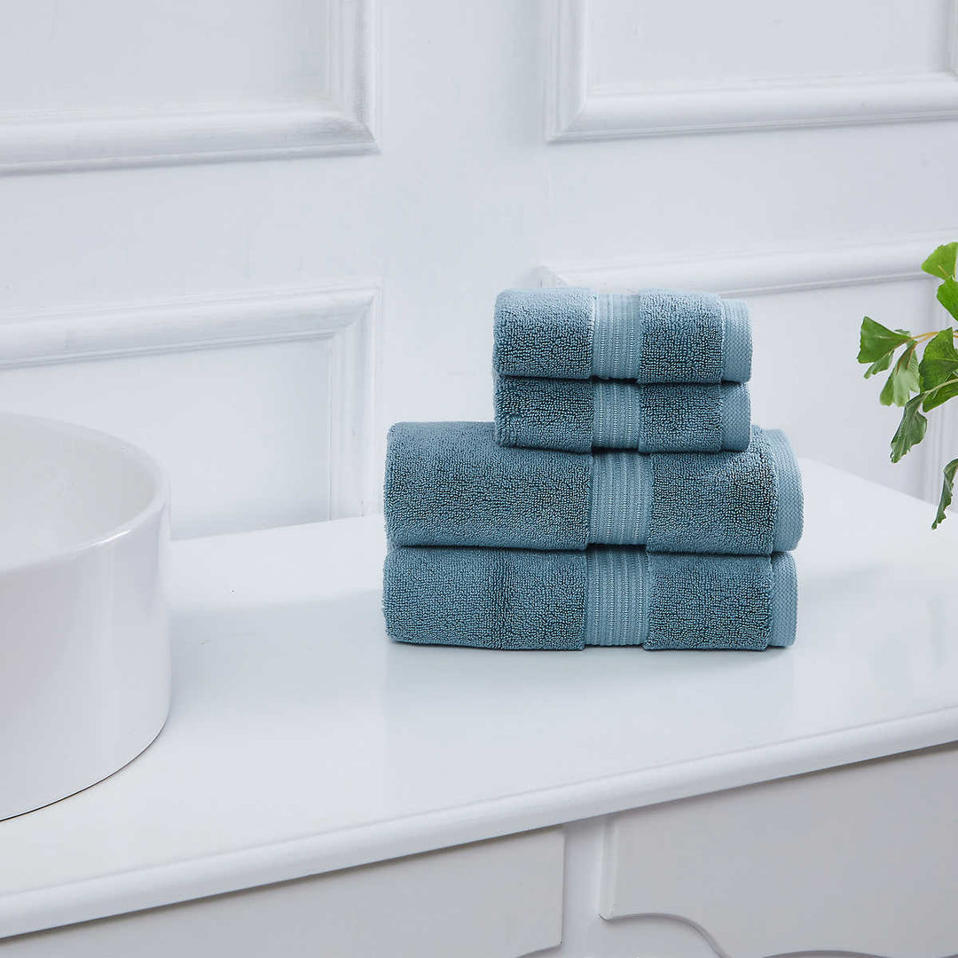 Calvin Klein Hand Towels and Washcloths, 4 Count