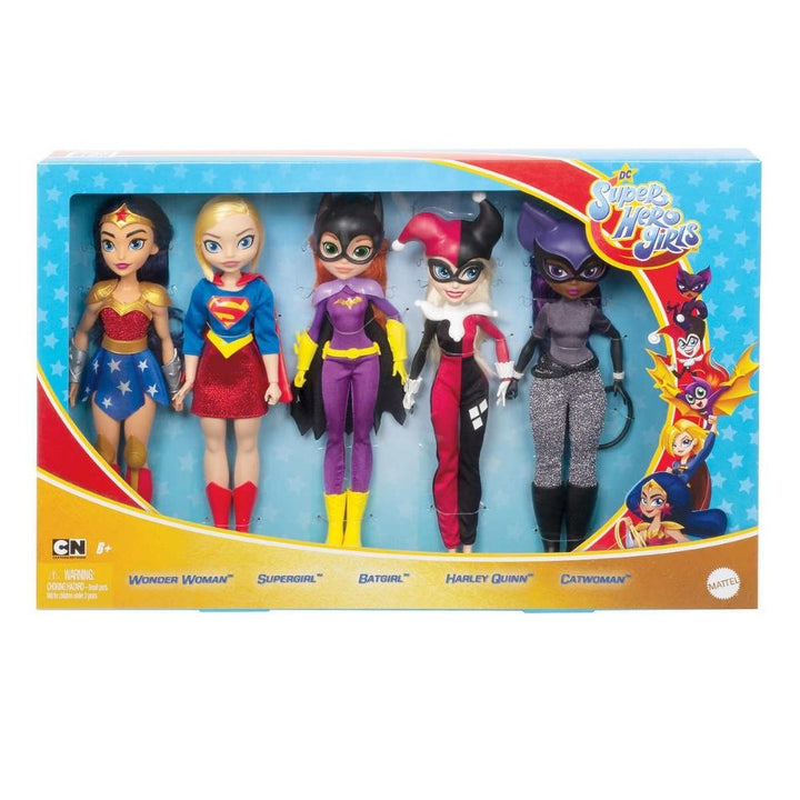 Mattel - Super Hero Girls 5-Piece Doll Set
